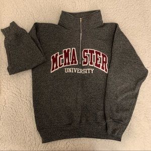 McMaster hoodie 1/4 zip